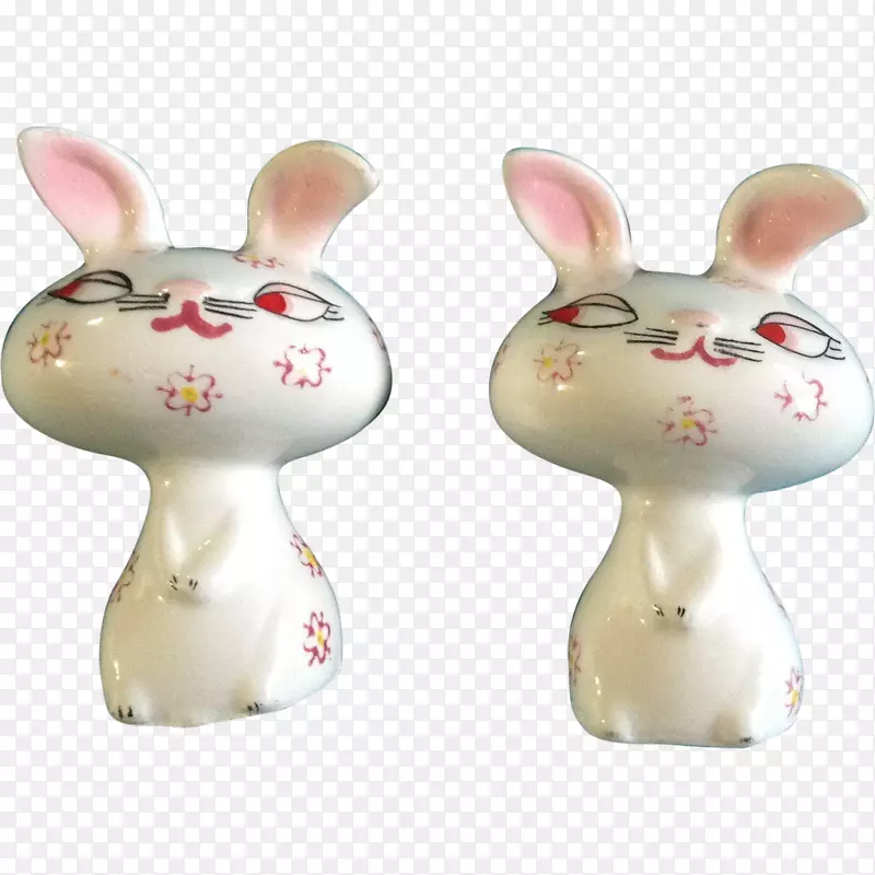 兔子雕像动物-复活节兔子
