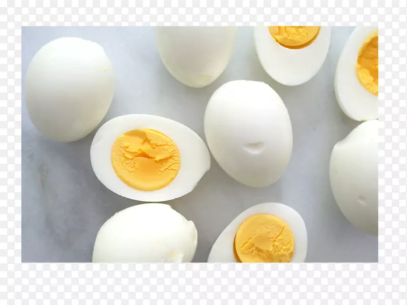 鸡肉早餐煮鸡蛋蛋黄煮鸡蛋