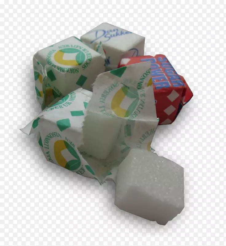 糖立方体蔗糖纸包装和标签糖立方体