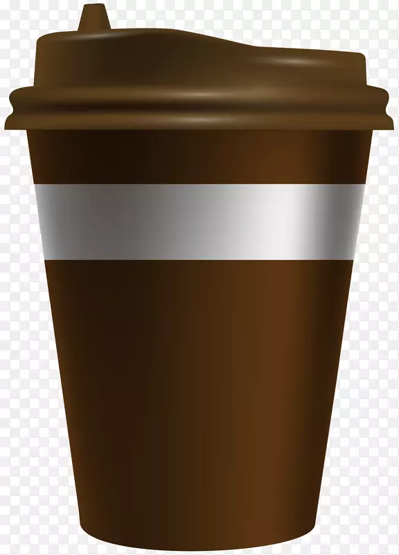 咖啡杯白咖啡厅塑料杯