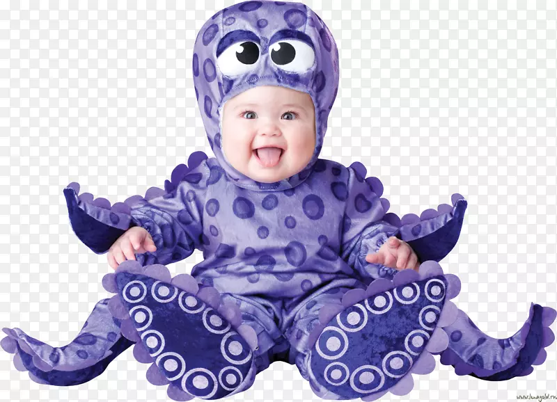万圣节服装婴儿服装派对幼儿-小鲨鱼