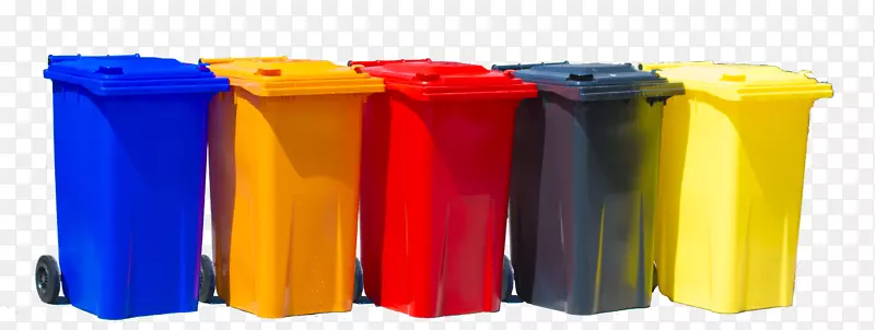 垃圾桶和废纸篮塑料轮式垃圾桶