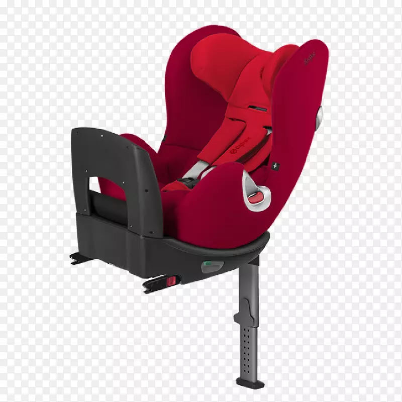 婴儿和幼童汽车座椅婴儿运输红色ISOFIX彩色汽车座椅