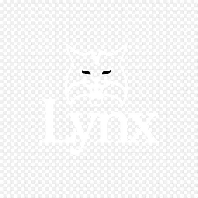角白色标志字体-lynx