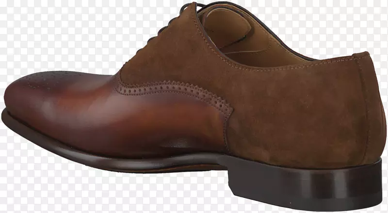 鞋类皮革棕色步行-干邑