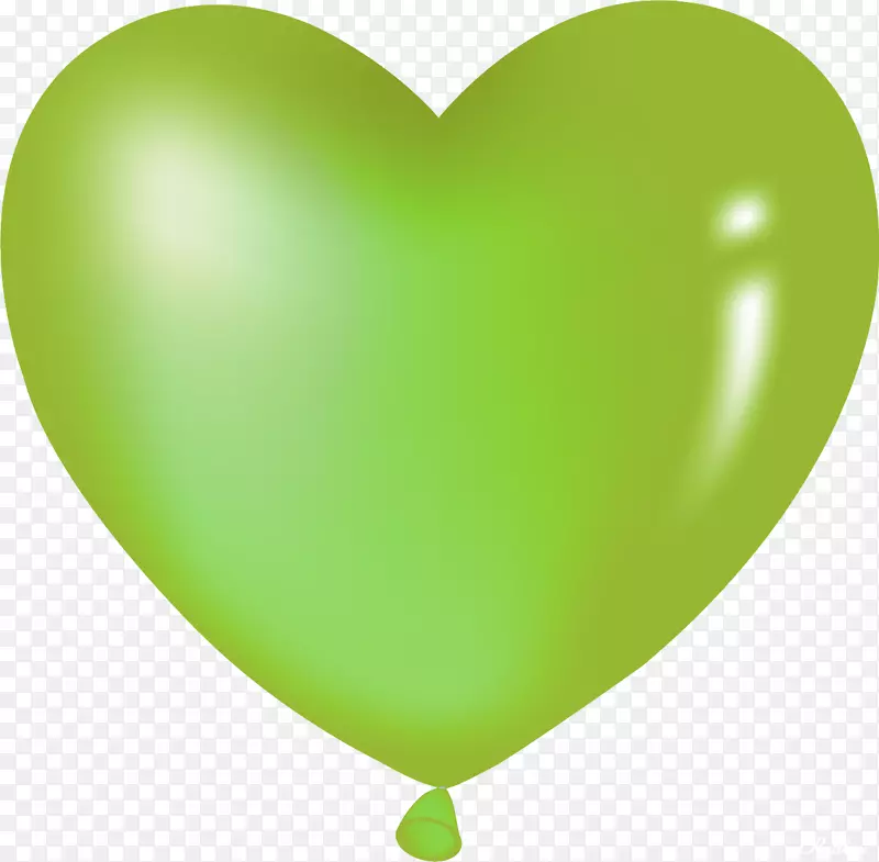 玩具气球心脏生日剪贴画-气球