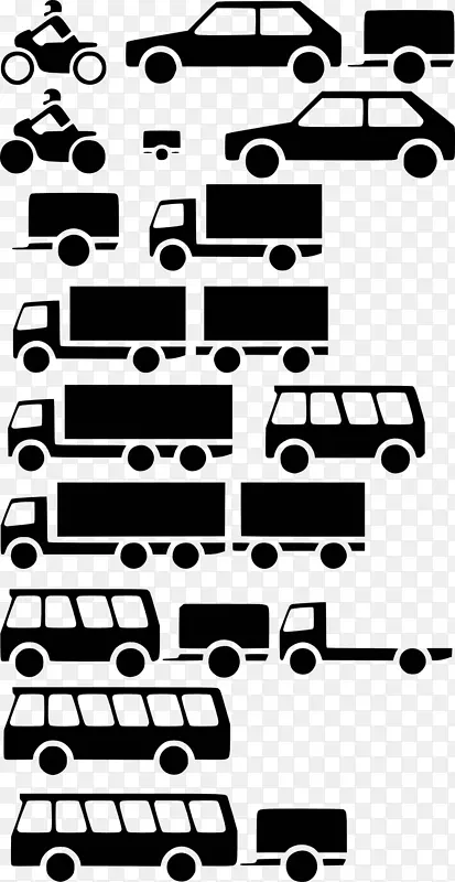 汽车、卡车、敞篷车-公共汽车