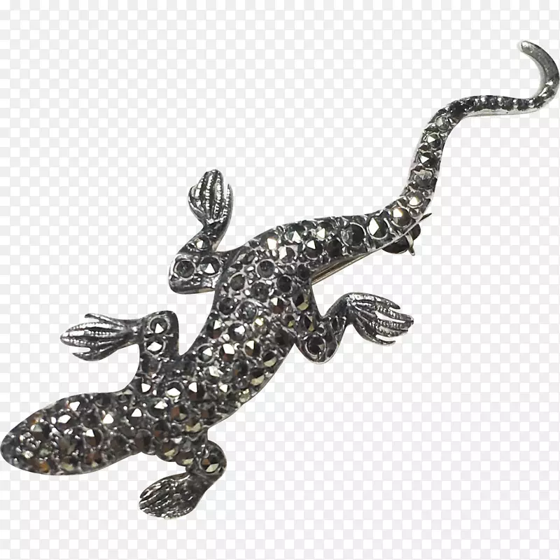 爬行动物体珠宝服装配饰动物蜥蜴