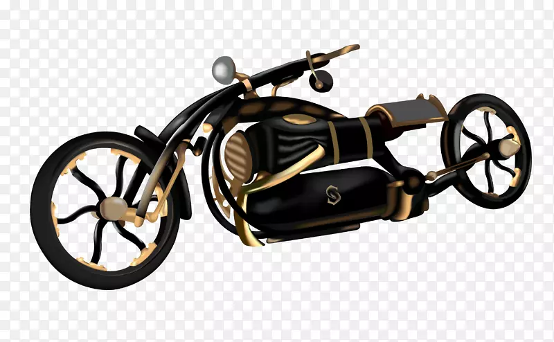 摩托车自行车黑寡妇汽车-蒸汽朋克齿轮