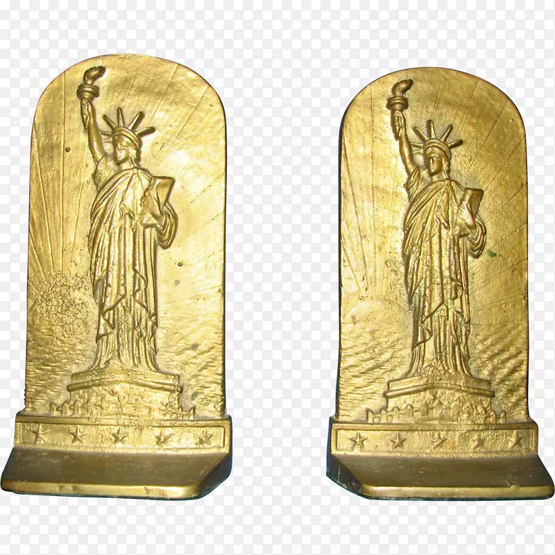 青铜金01504古史-自由女神像