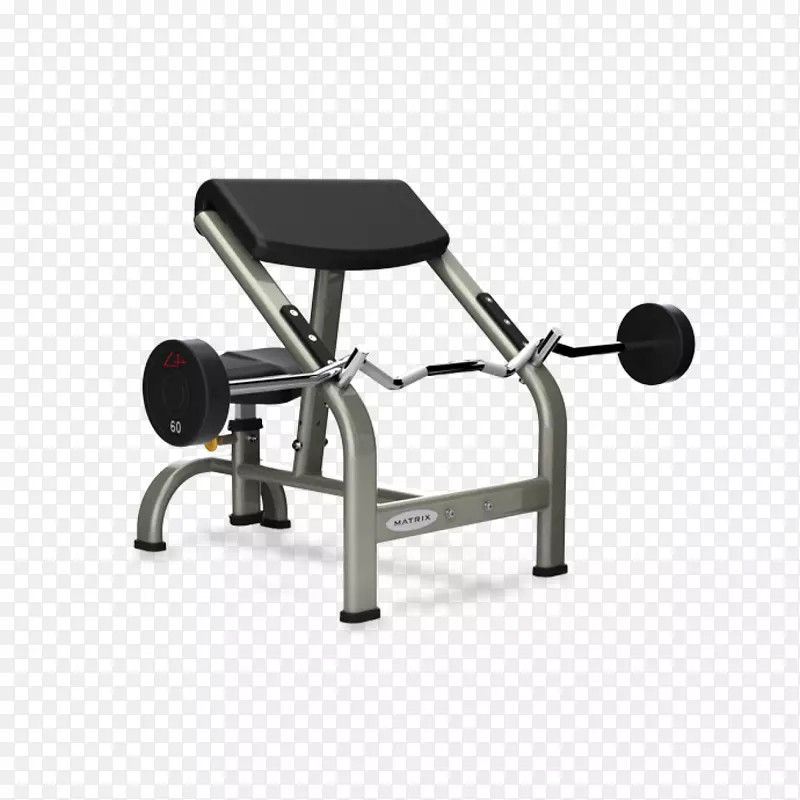 长凳二头肌卷曲重量训练运动器材力量训练运动器材