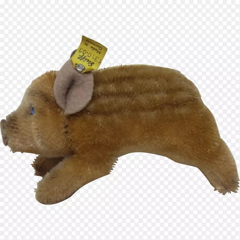袋熊啮齿动物毛绒玩具袋鼠毛皮野猪
