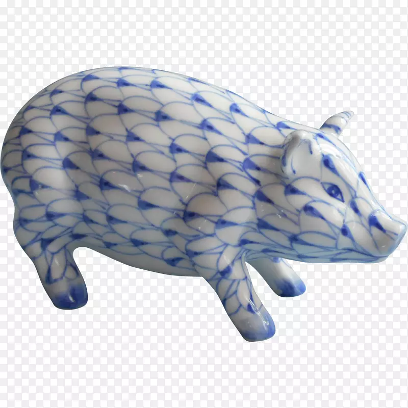 猪鼻动物雕像-公猪