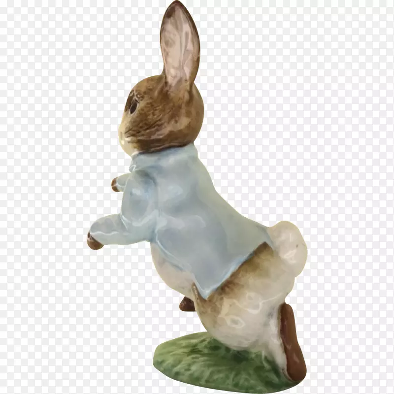 野兔家养动物雕像-彼得·比阿特丽克斯·波特
