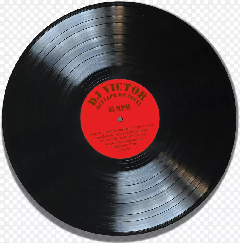 留声机唱片曲棍球唱片光盘转盘装置-乙烯基唱片
