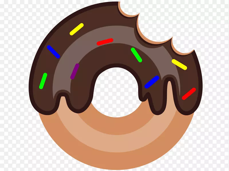 甜甜圈休闲食品计算机图标.景