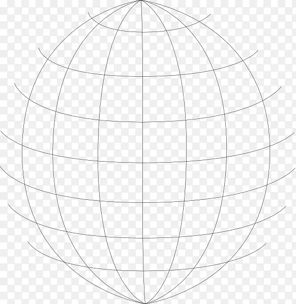 圆球面单色摄影点-科学线框