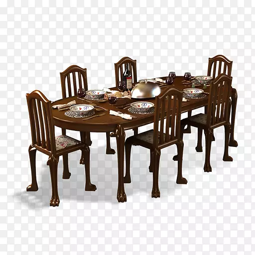 餐桌家具餐厅椅子-餐厅