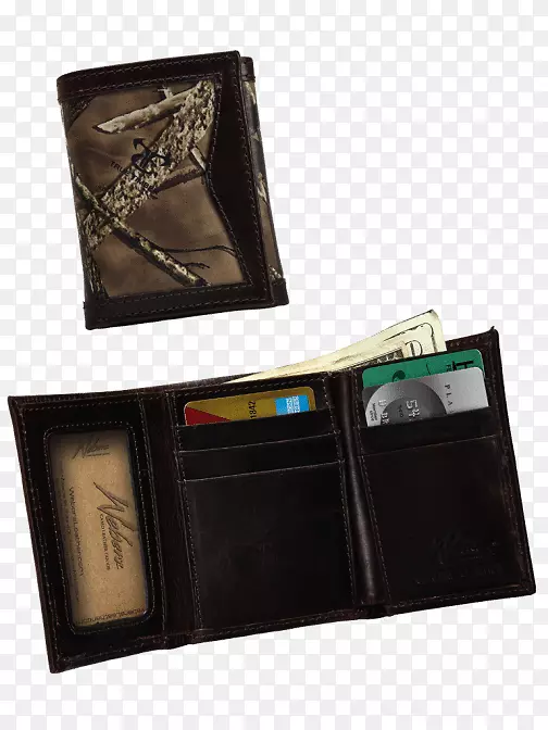 钱包、钱夹、皮衣配件、口袋-三折