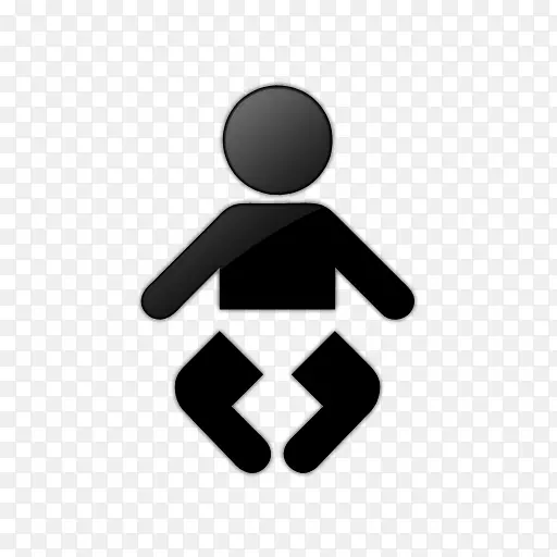 电脑图标婴儿运输-婴儿标志