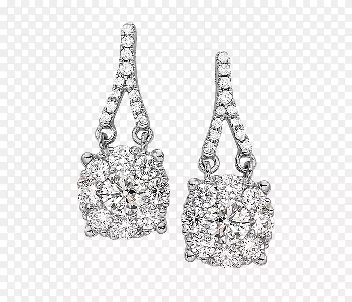 耳环珠宝立方氧化锆宝石服装附件.钻石闪光