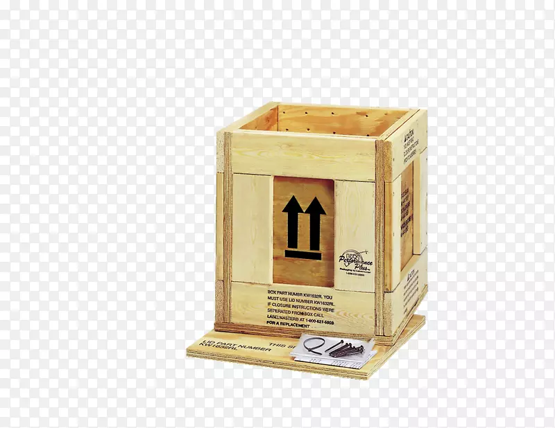 木箱包装和危险货物标签箱.木箱组合