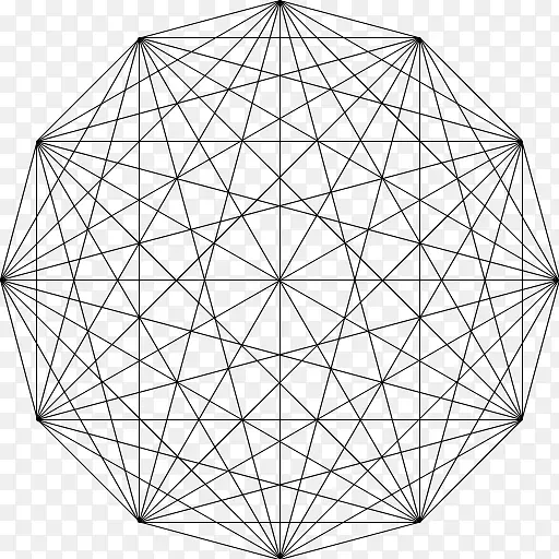 完全图论顶点十二格-分形几何学