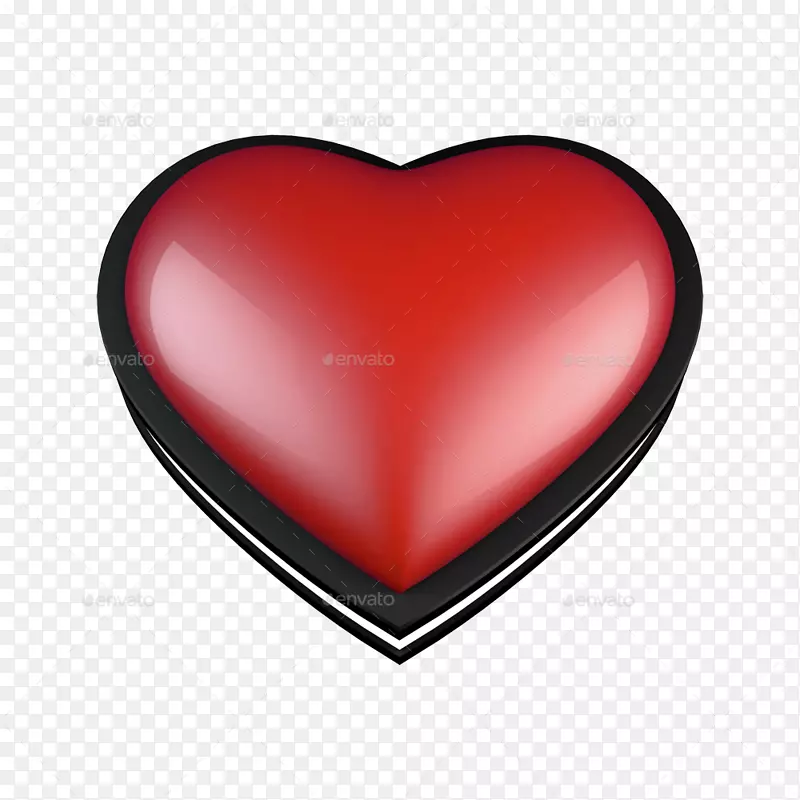 心脏三维绘制三维计算机图形.涂鸦心脏
