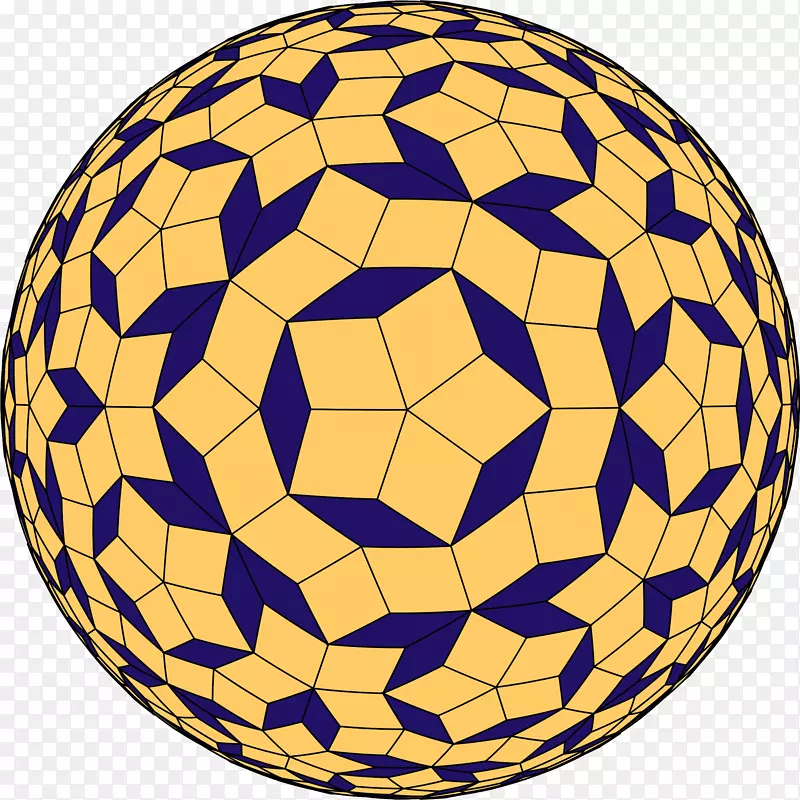 彭罗斯瓷砖球夹艺术.球形