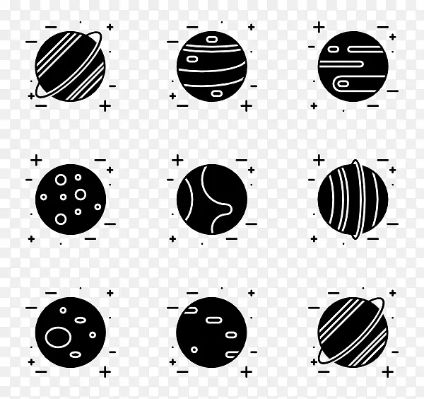 徽标图形设计封装的PostScript-行星