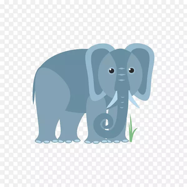 非洲象印度象动物-大象插图