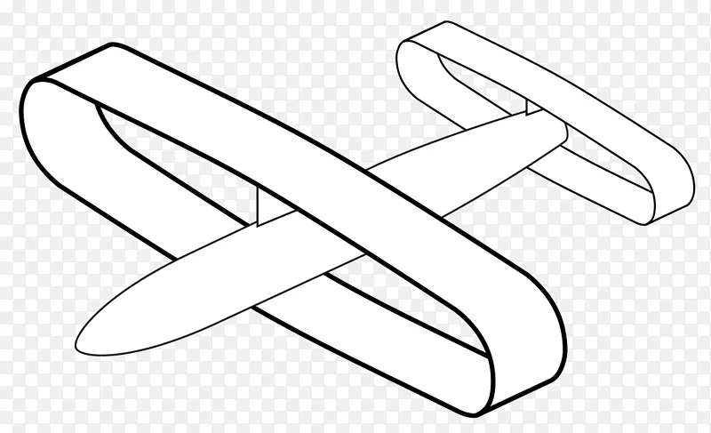 飞机固定翼飞机闭合翼结构.环形发光效率