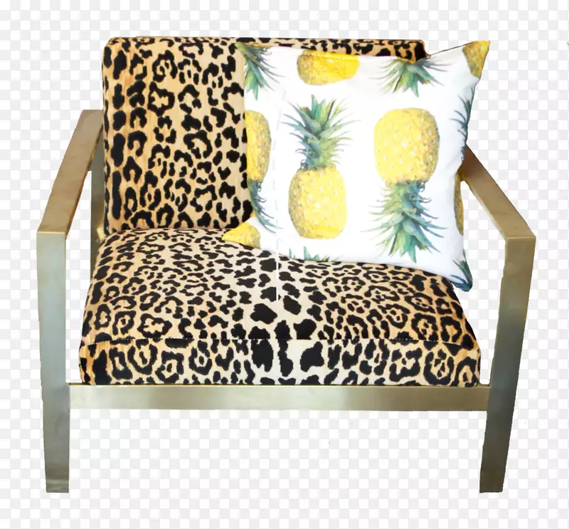 椅子豹家具沙发垫时尚个性化名片