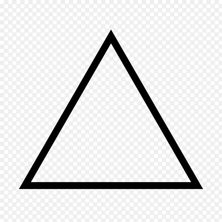 炼金术符号火焰经典元素炼金术三角形元素