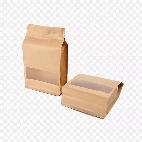 塑料袋包装和标签纸袋牛皮纸