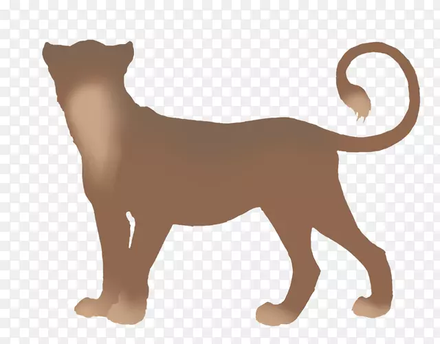 狮子条纹鬣狗猫科-动态墨水