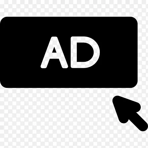 数字营销广告电脑图标.技术传单