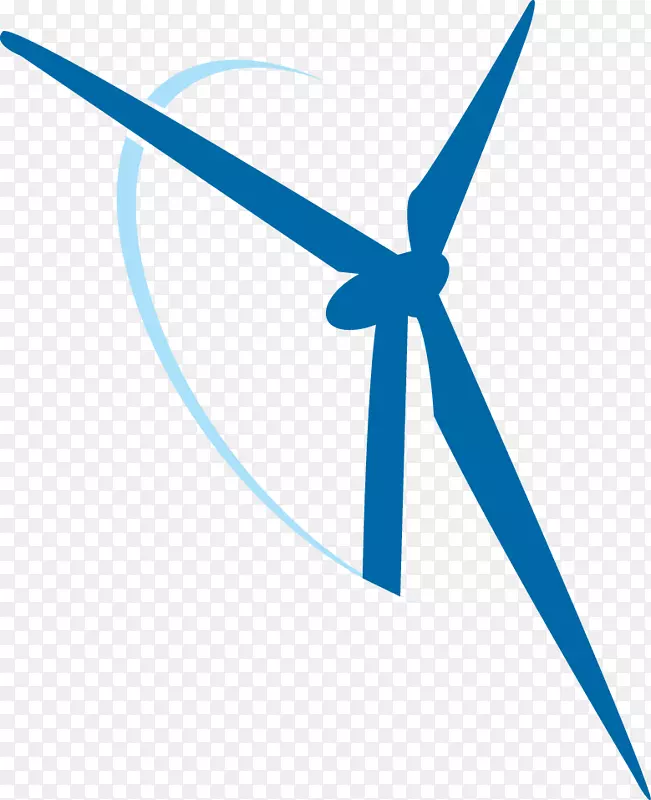 风电场风力发电机标志可再生能源风力发电