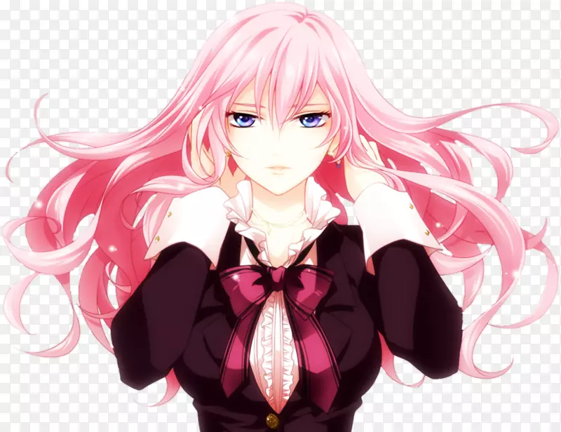 梅古斯卢卡歌名Hatsune Miku Sasuke uchiha桌面壁纸-粉红色头发