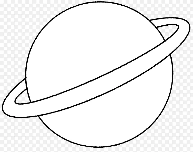 圆形单色摄影帽-土星