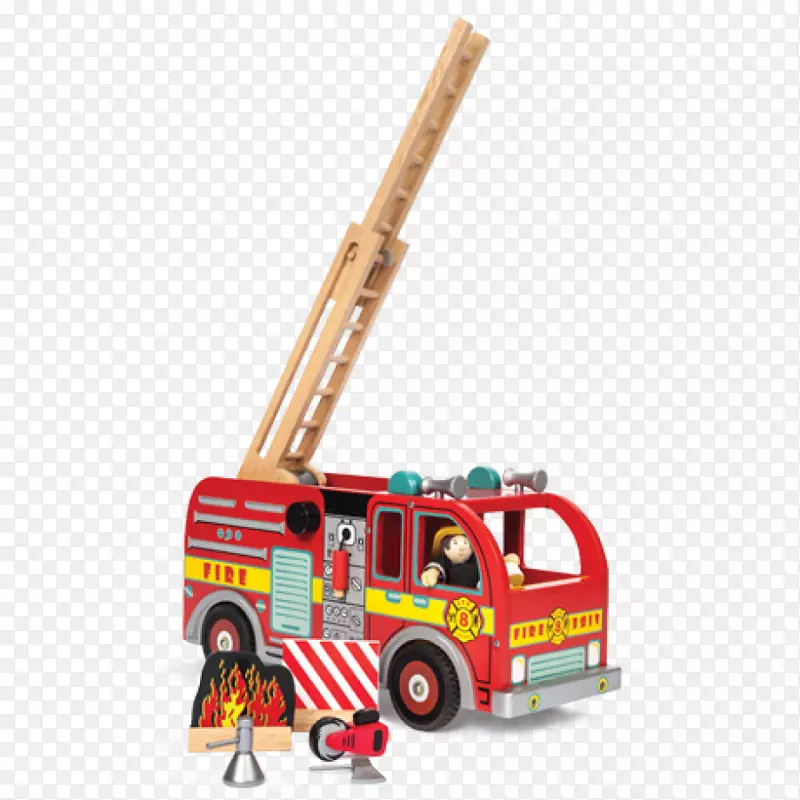 玩具消防车-玩具