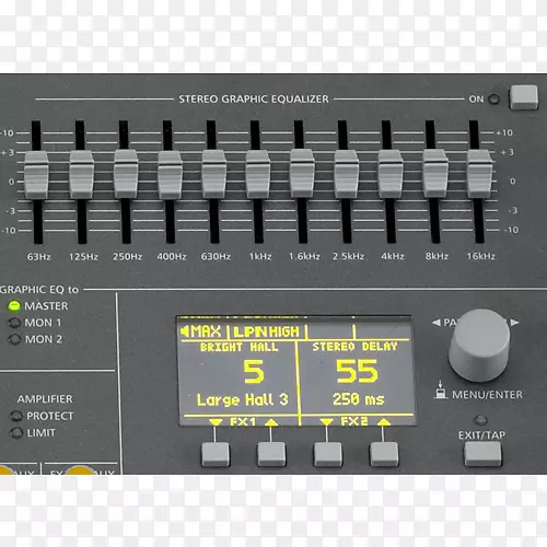 音响混音器声频电子学立体声欧洲风框