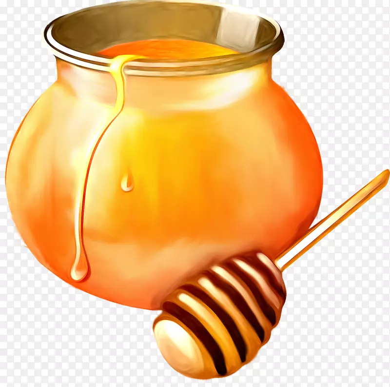 蜜蜂食品-蜂蜜罐