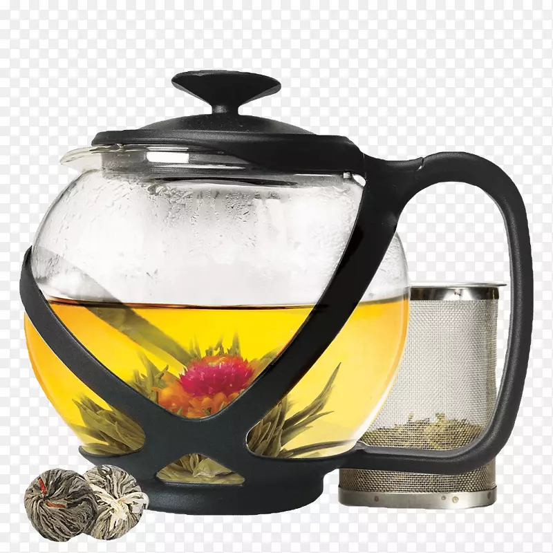 花茶，绿茶，茶壶，茶具