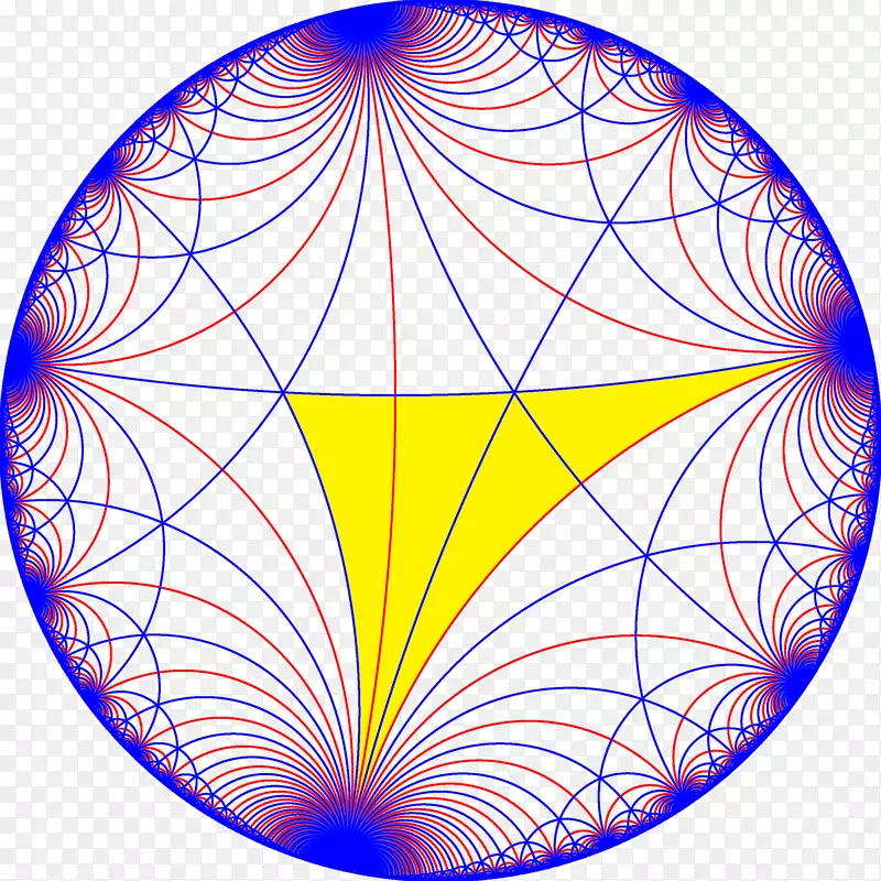 圆线对称点图案对称