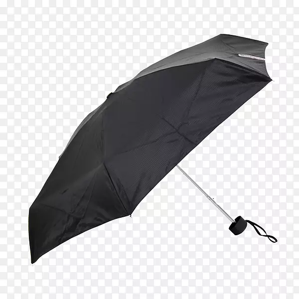 雨伞徒步旅行服装配件雨衣黑色雨伞