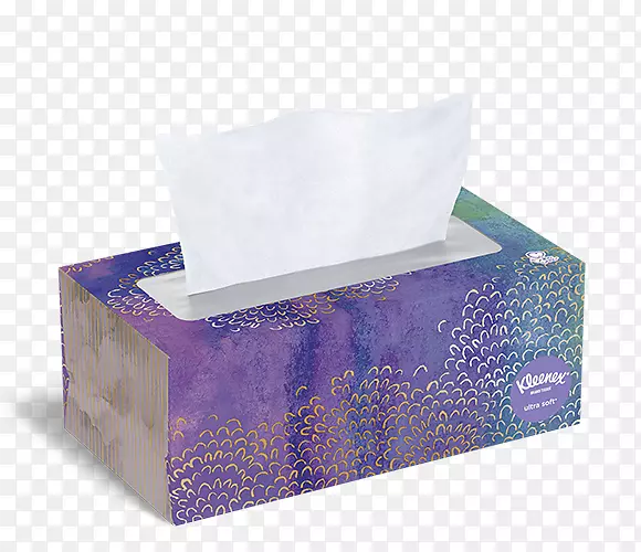 纸盒面部组织纸巾包装和标签.组织喷嚏