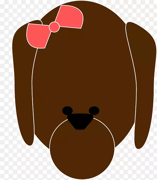 熊鼻食肉犬科-卡通狗图片