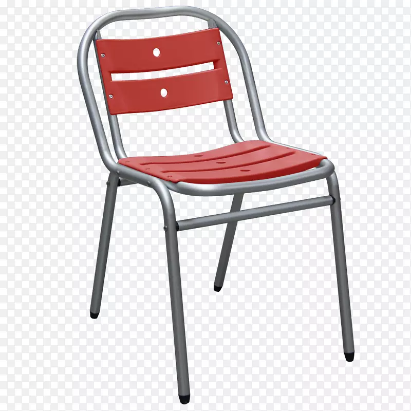 椅子铝制家具金属材料快餐