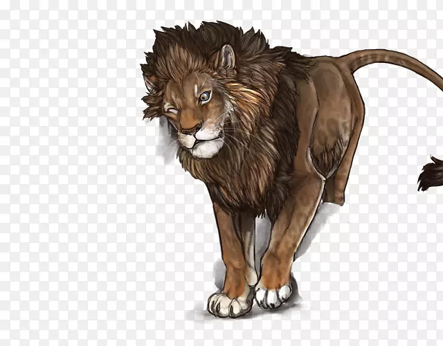 狮子咆哮大猫陆生动物-狮子的骄傲